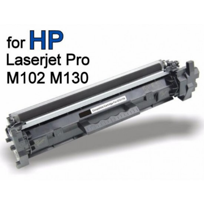 Real Print HP 17A Without Chip Black Toner